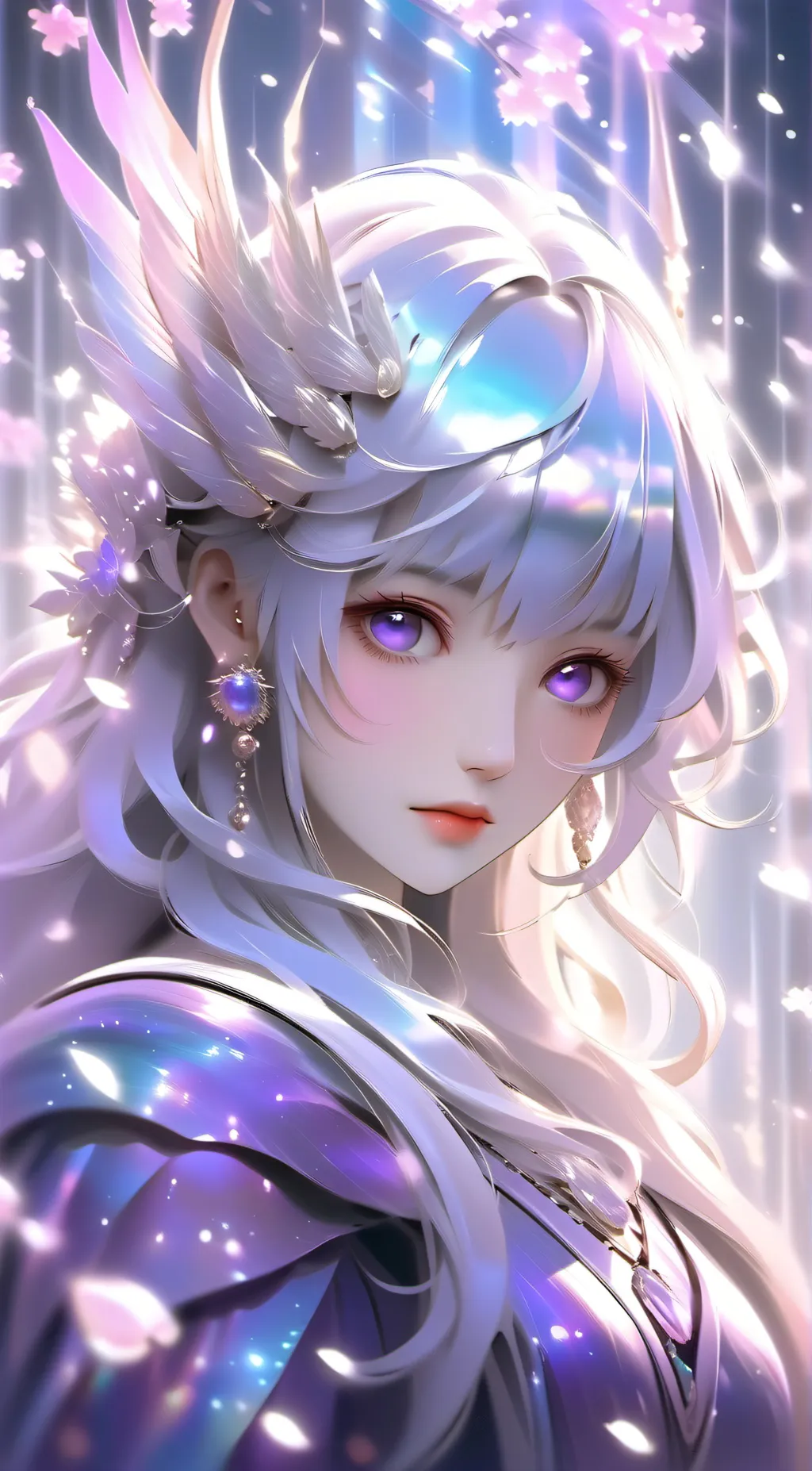 ai character: Rose background