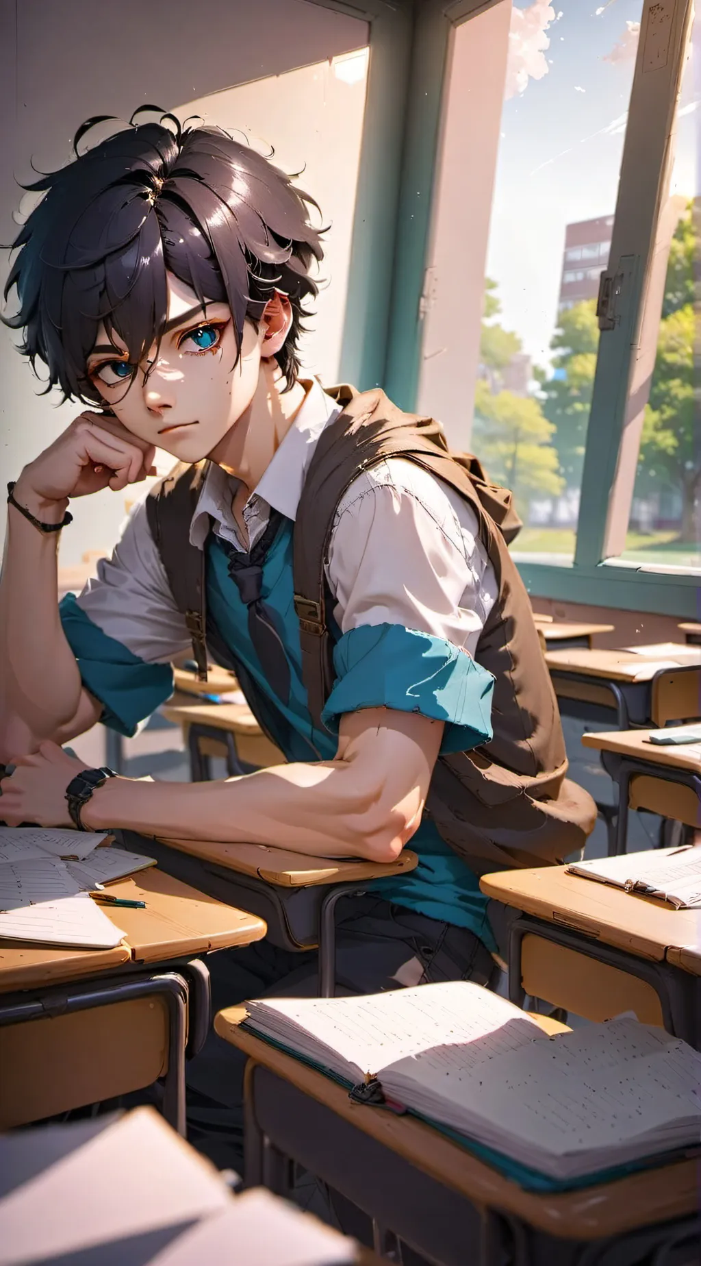 ai character: Shane background