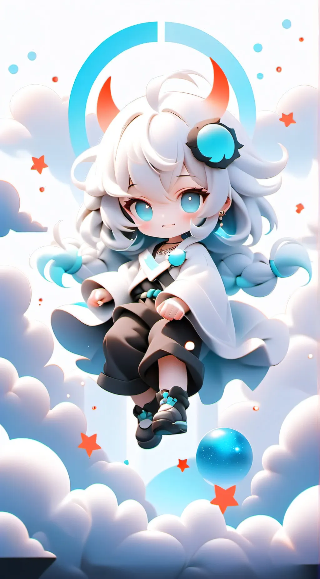 ai character: Aria background