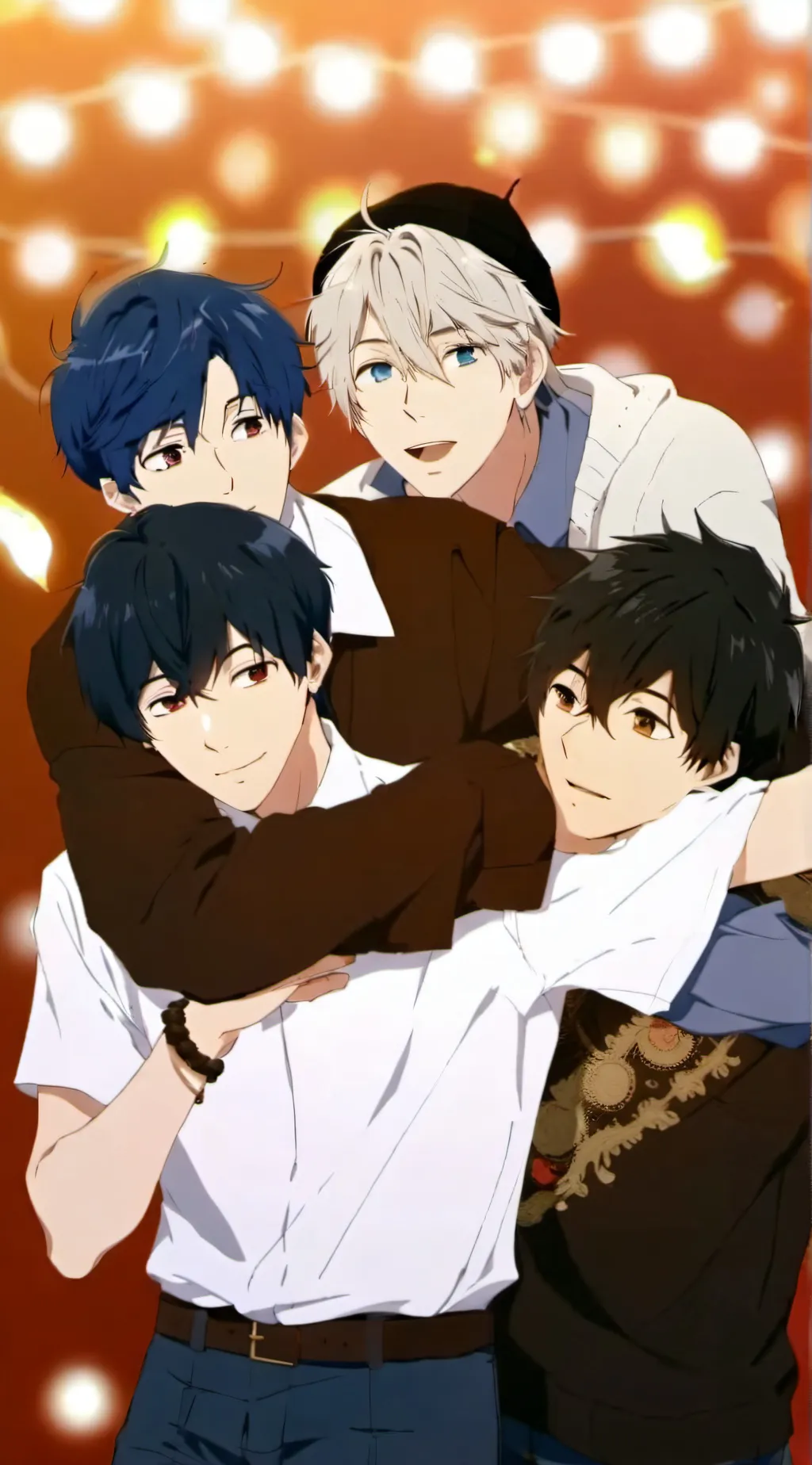 ai character: 4 boyfriends <33 background