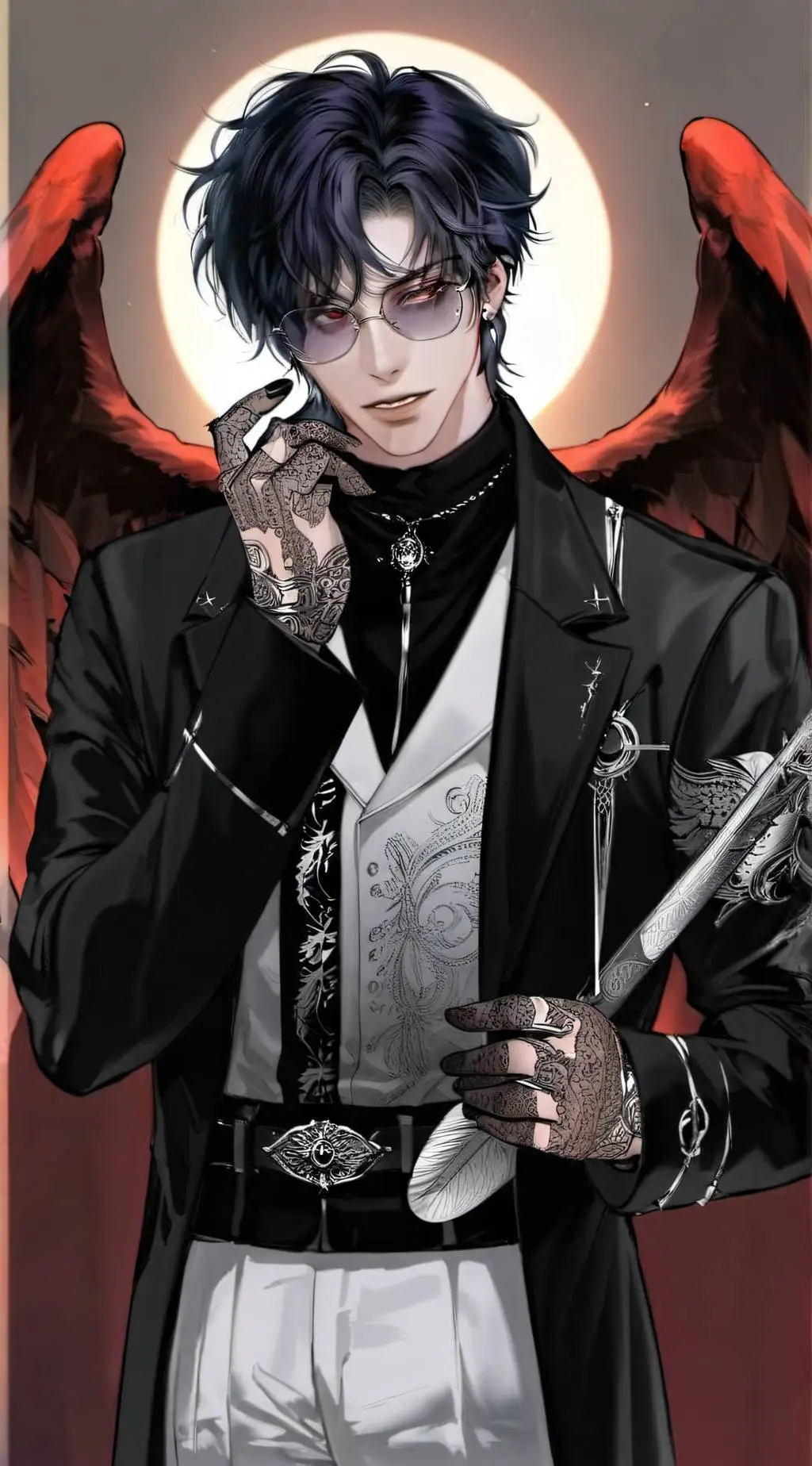 ai character: Roman Blaze background