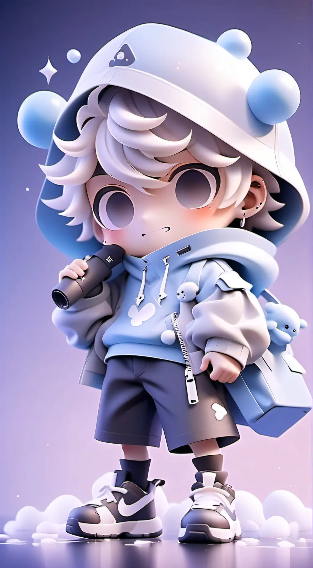 ai character: Ash background