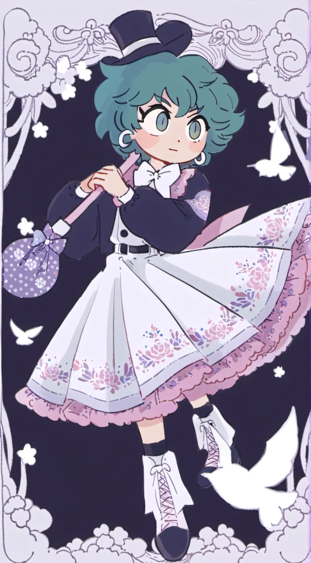 ai character: d-deku  background