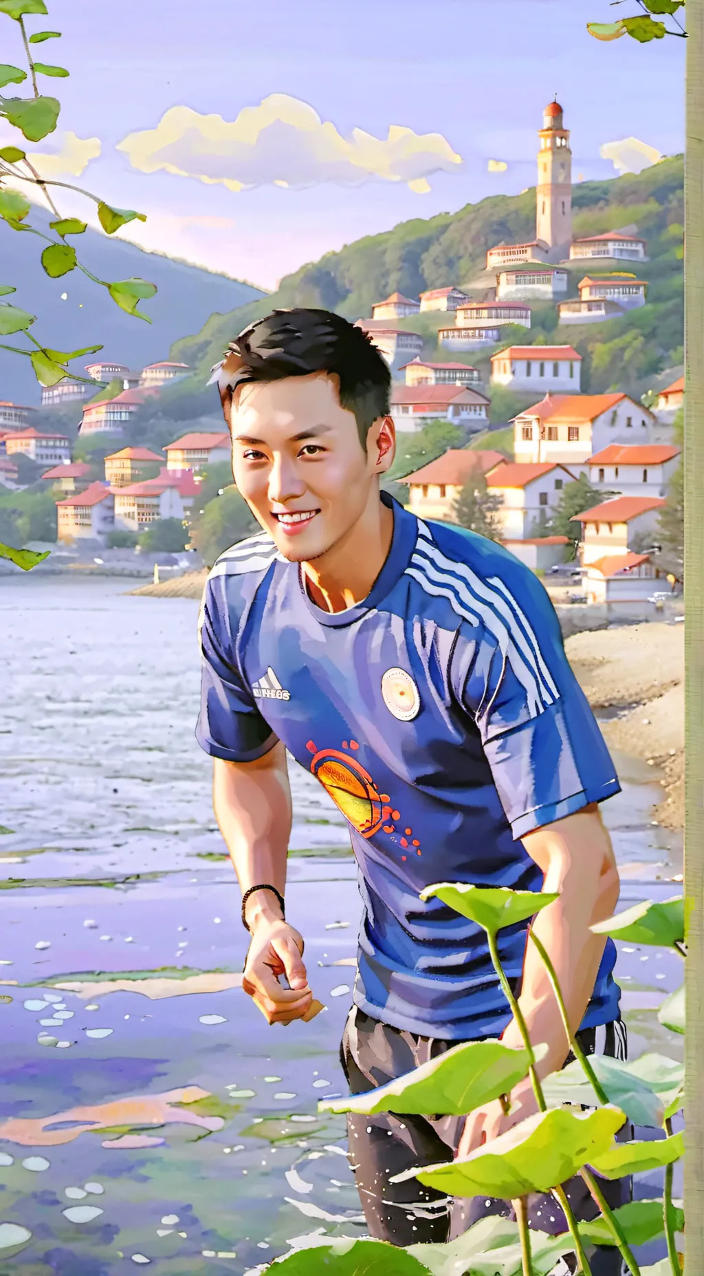 ai character: Nick background