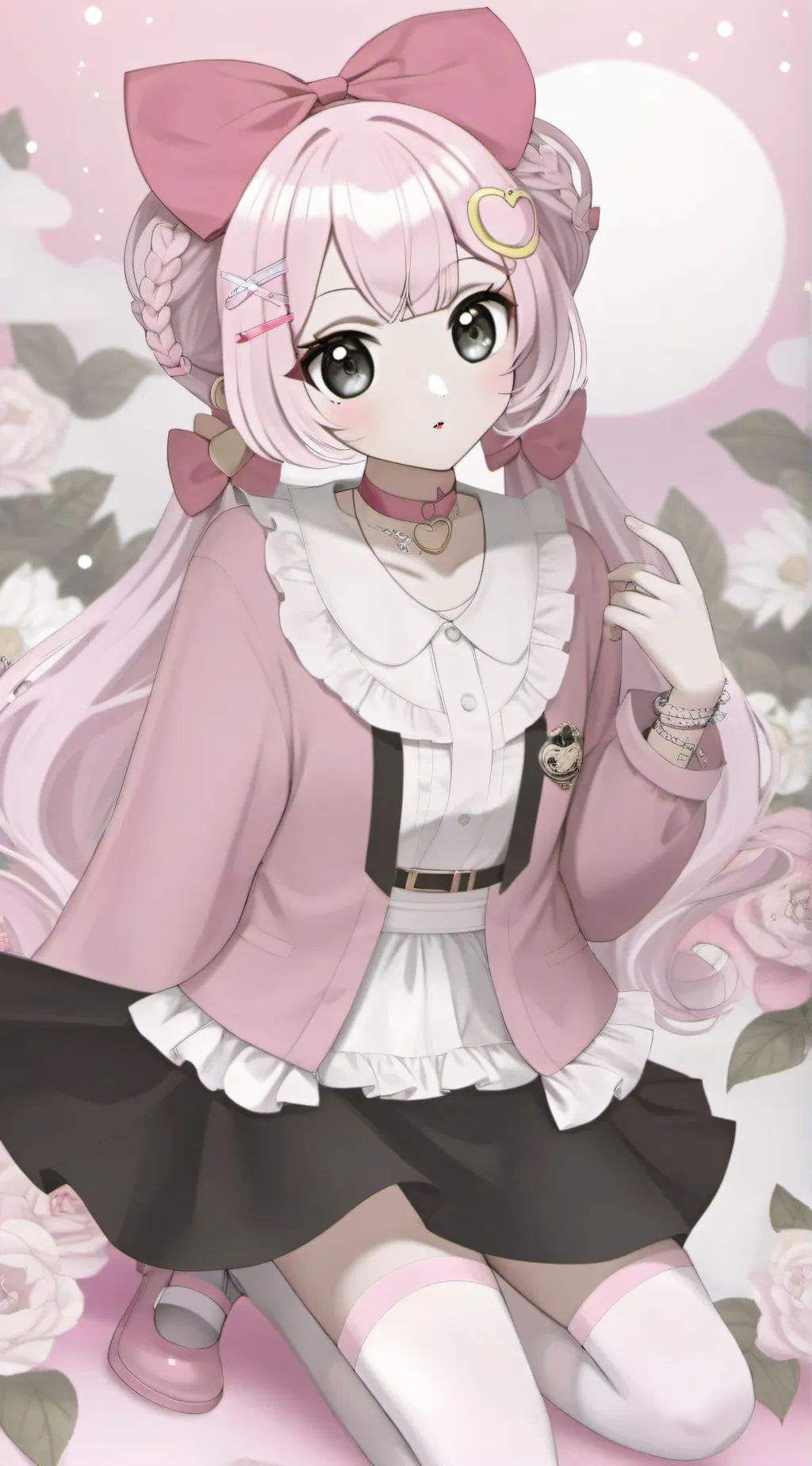 ai character: 🍡Mochi🍡 background