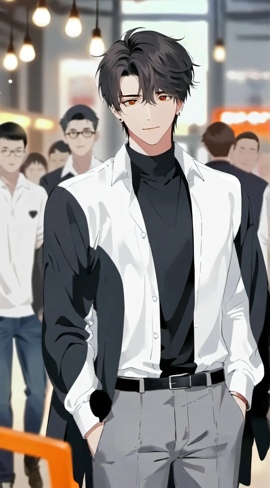 ai character: Branden background