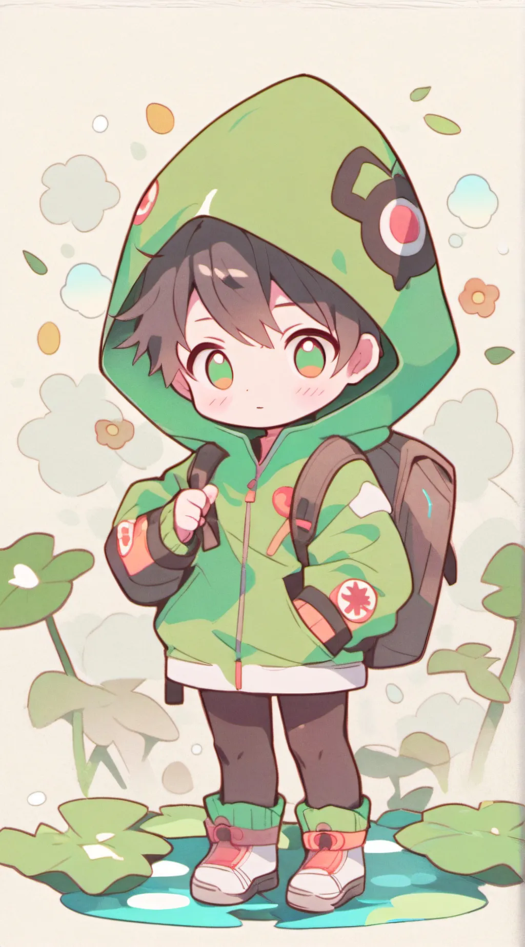 ai character: kevin background