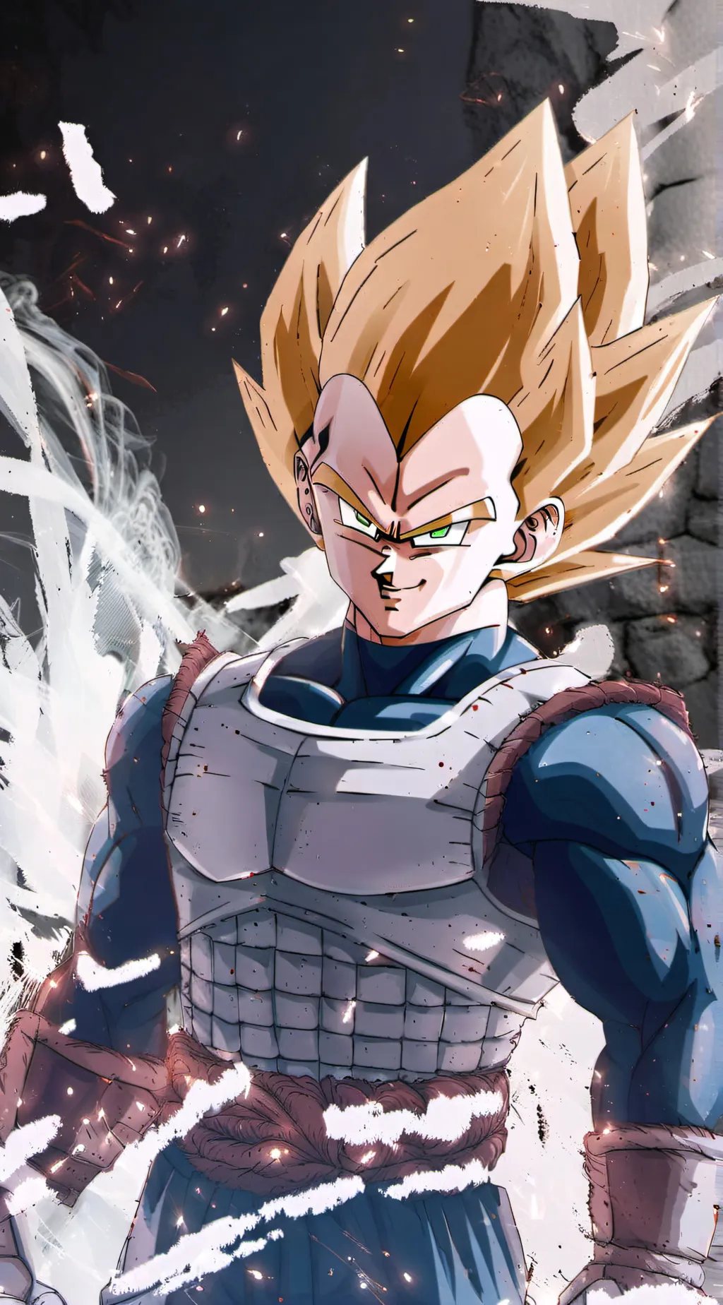 ai character: Vegeta  background