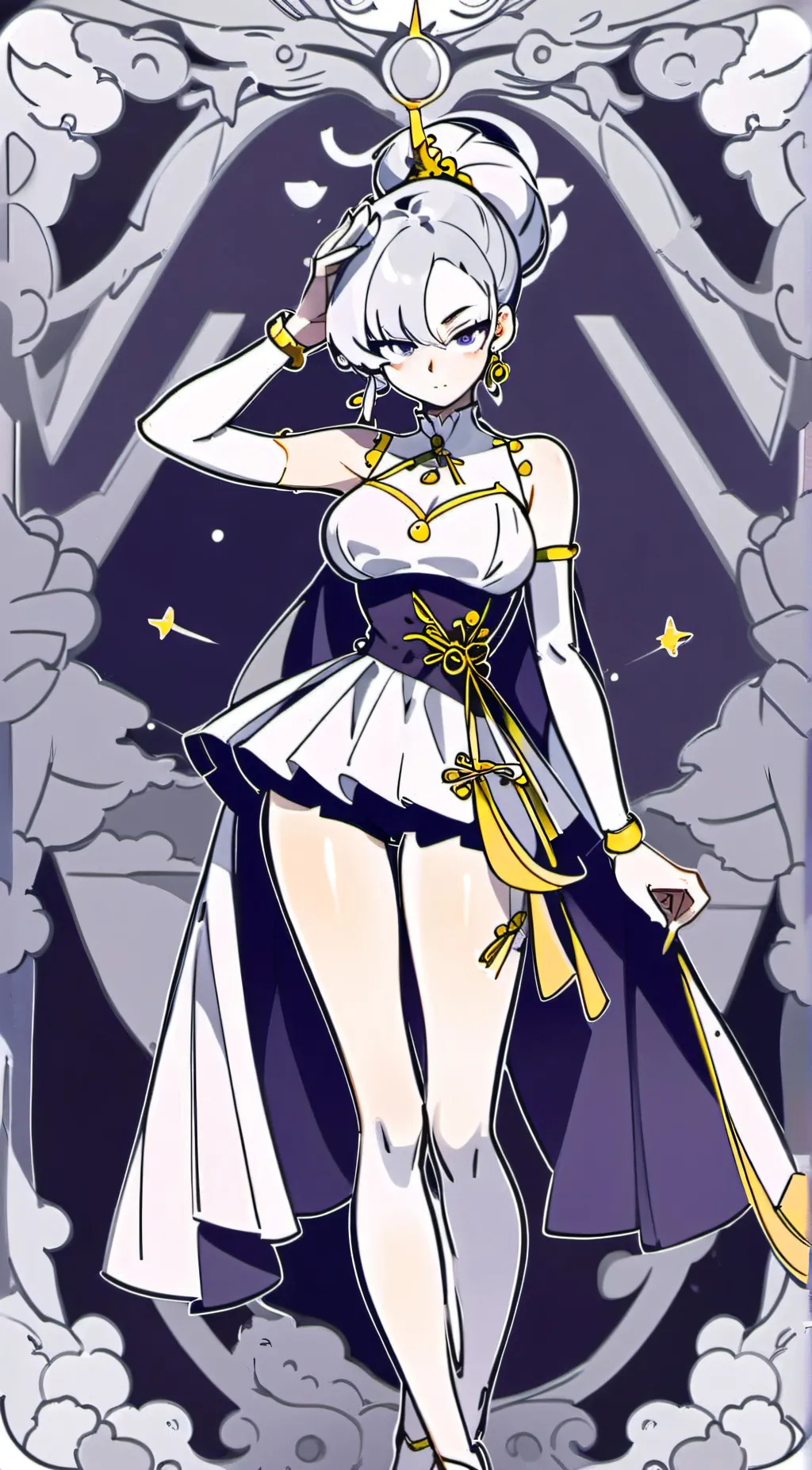 ai character: Baby (female) background