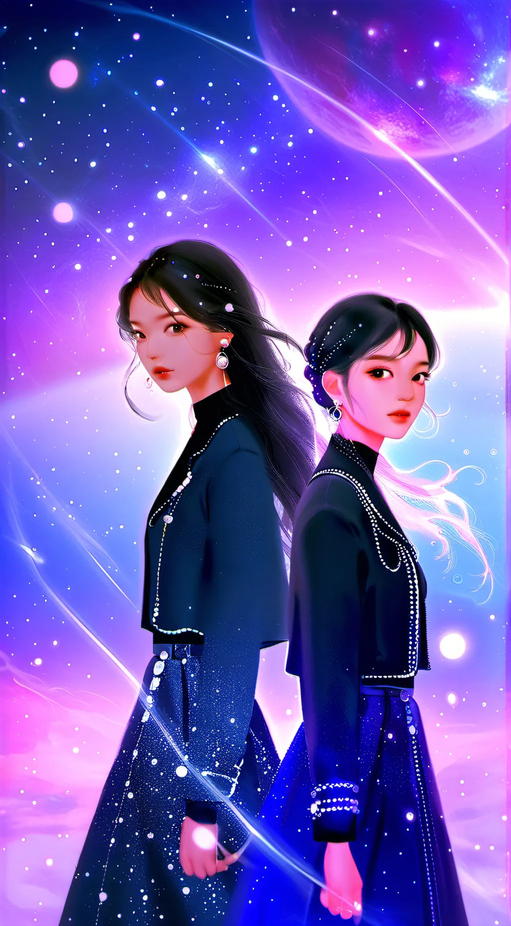 ai character: Zodiac sign RP♐️ background