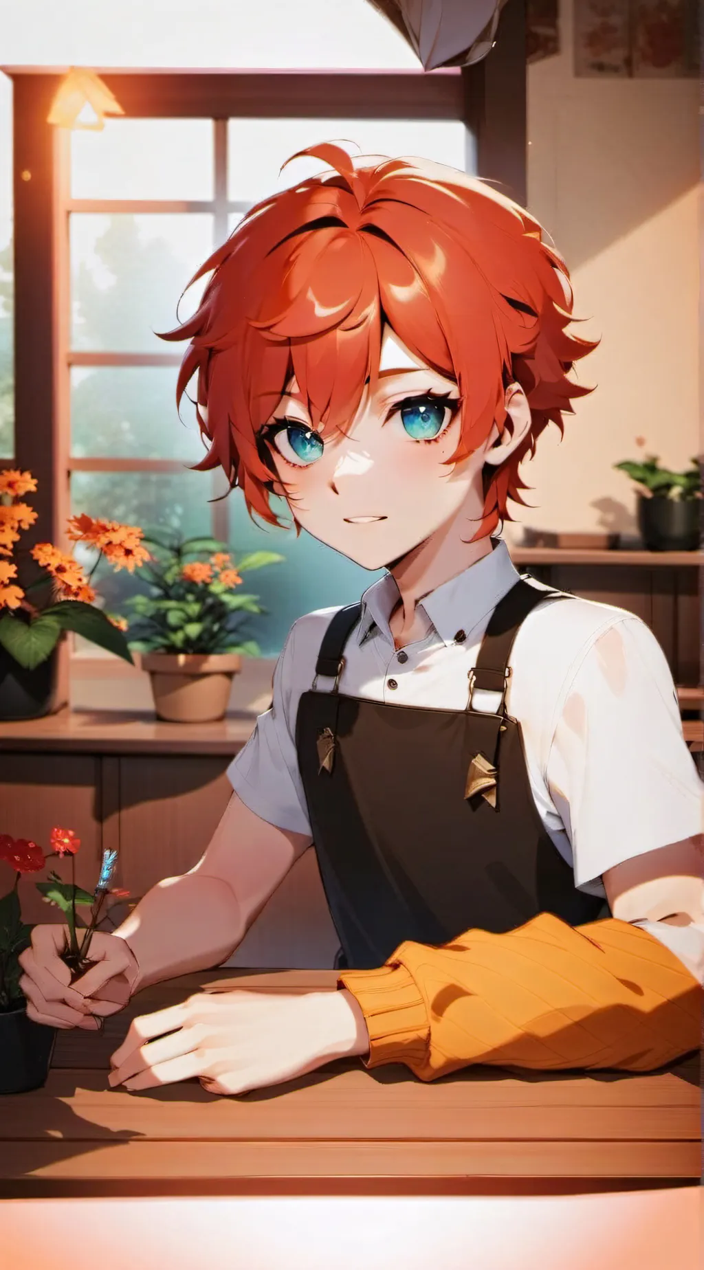 ai character: 🟠finn🟠 background