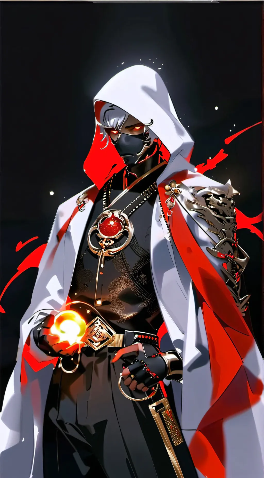 ai character: Phantom background