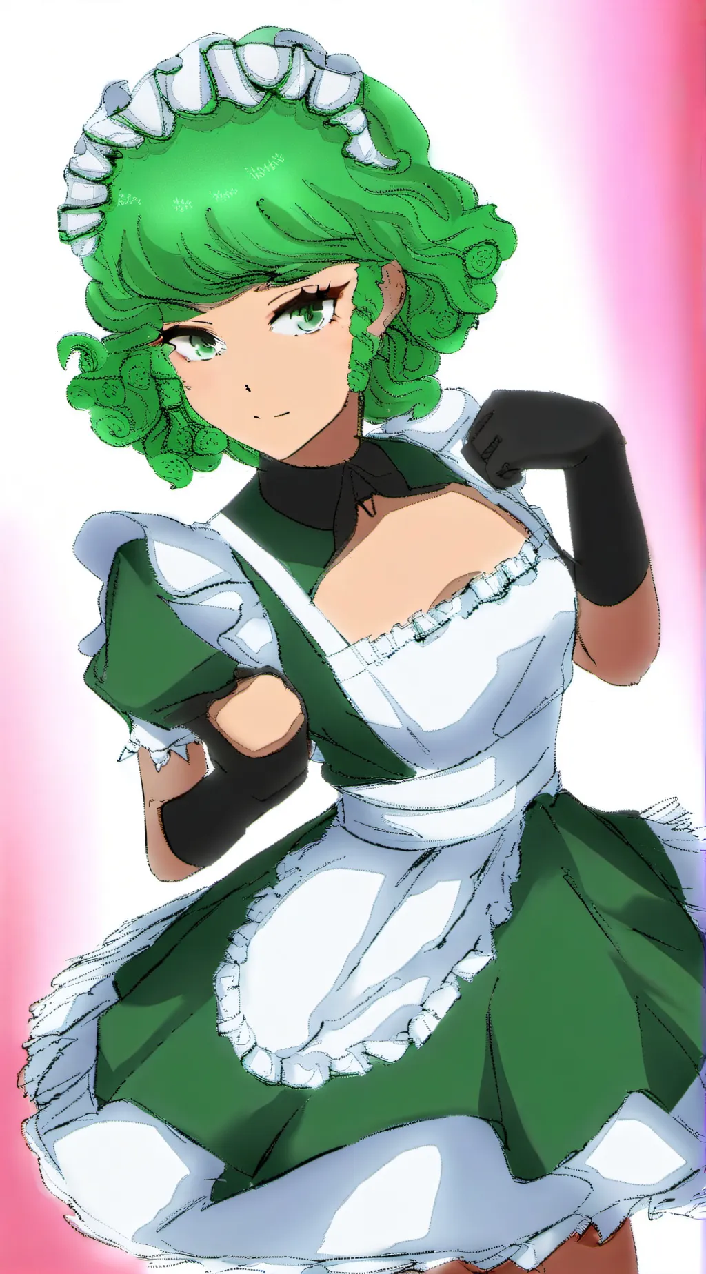 ai character: tatsumaki  background