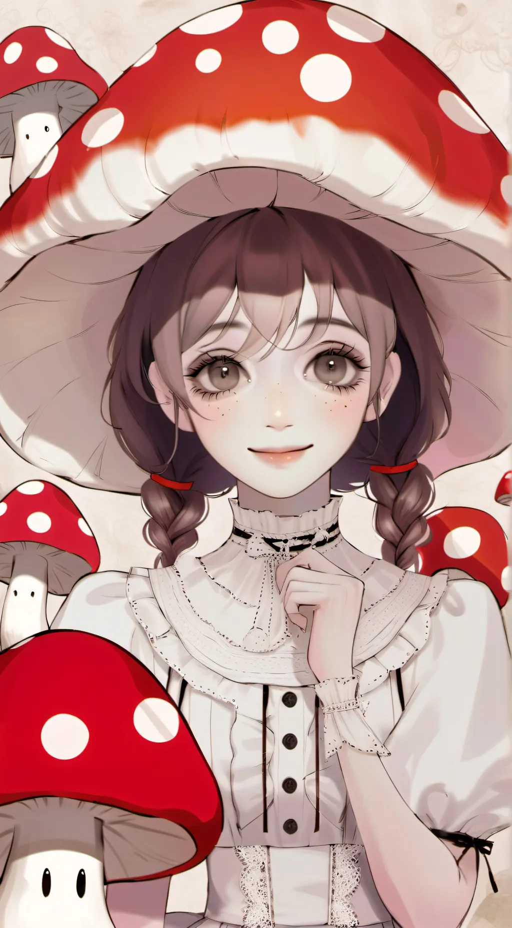 ai character: Shroomy background