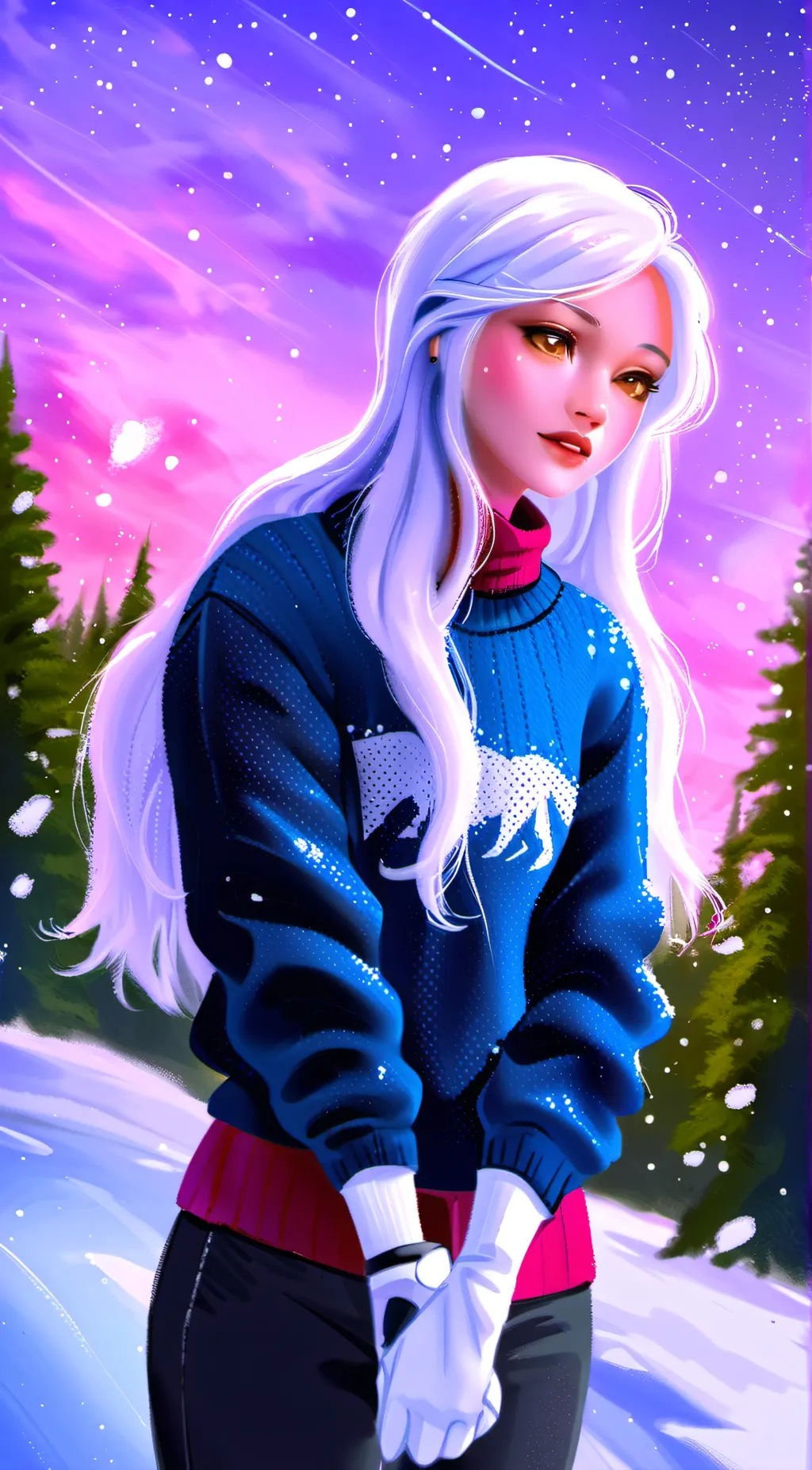 ai character: Anika background