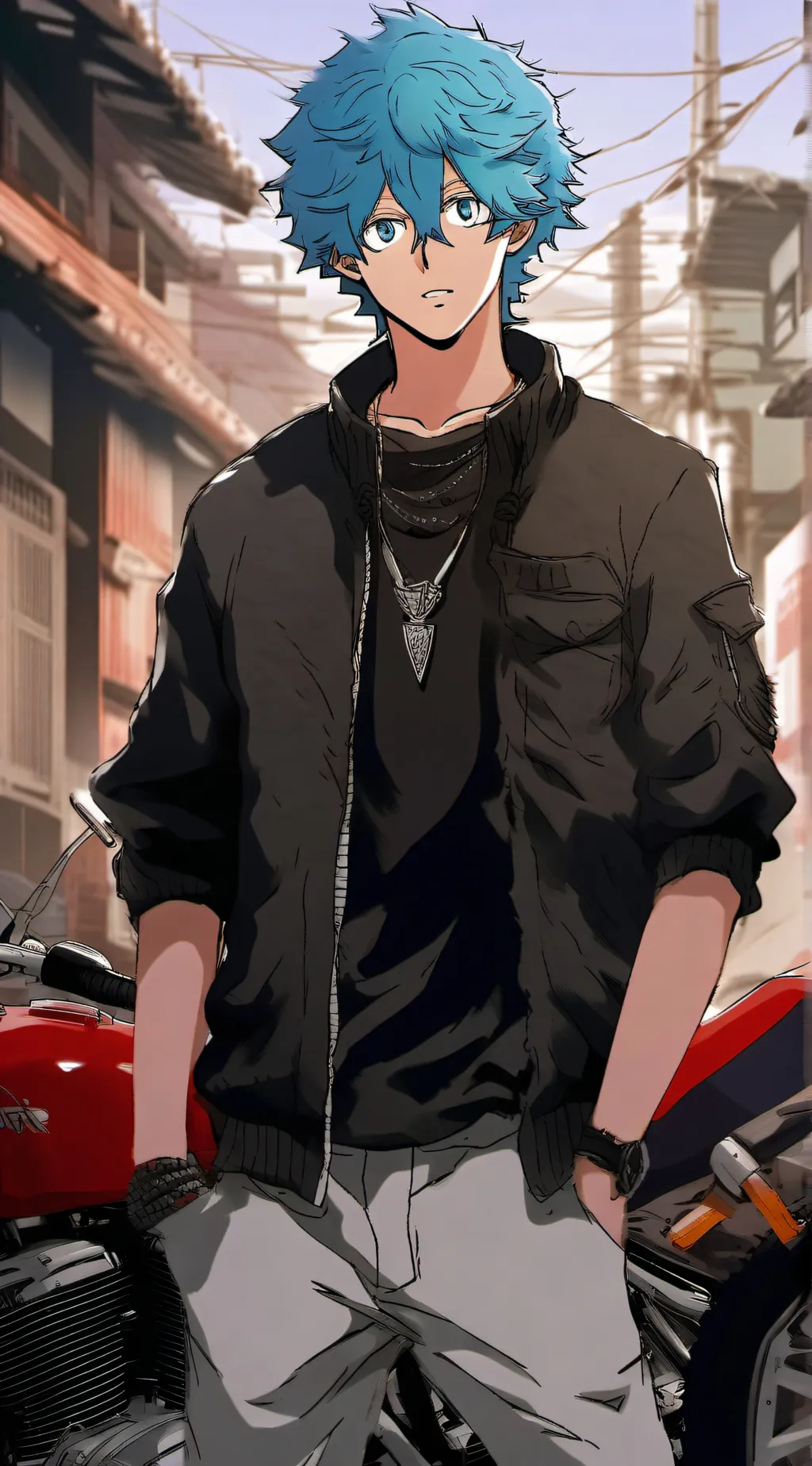 ai character: souya 🧋 kawata 🧸 background