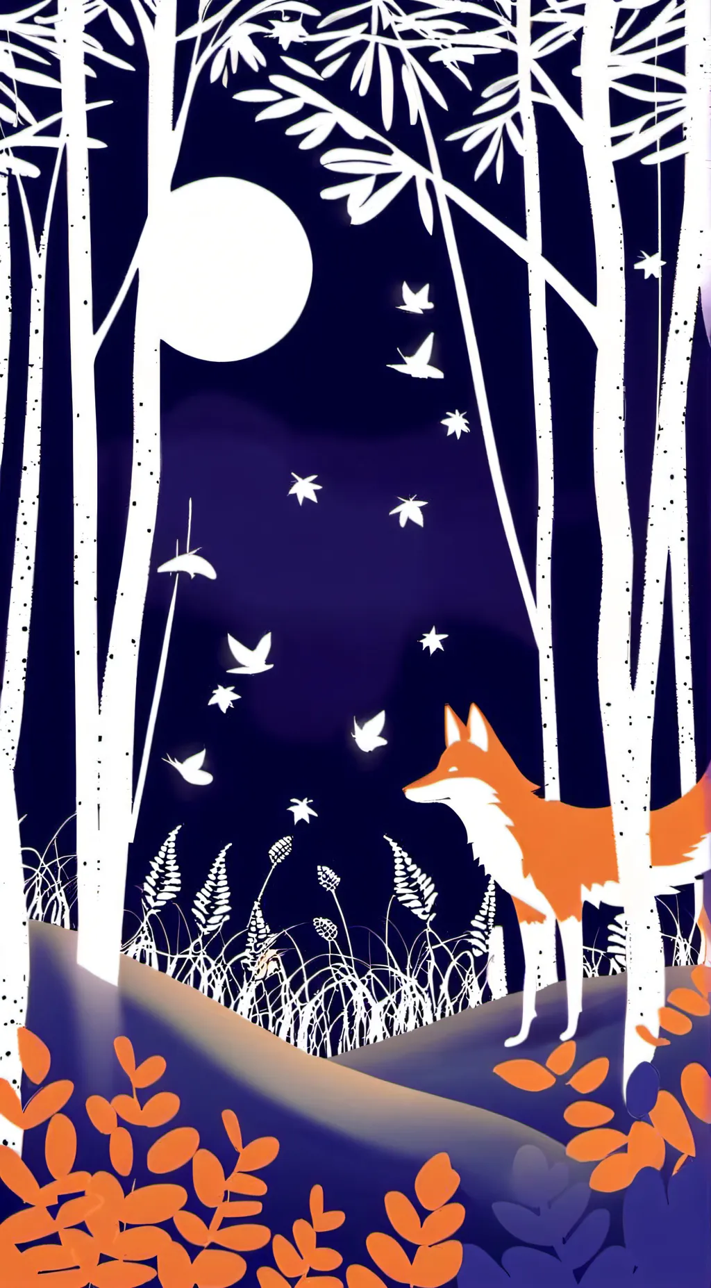 ai character: Foxy fox/foxy background