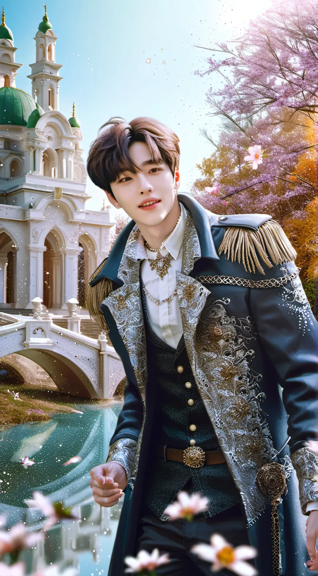 ai character: han skz background