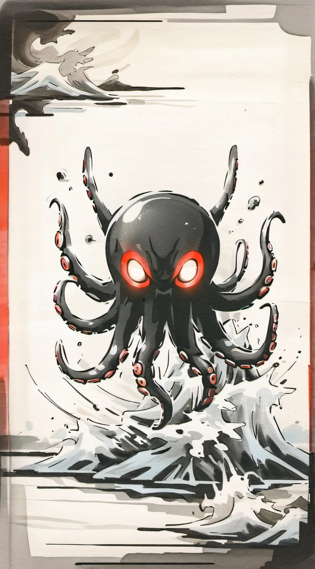 ai character: Bloody background