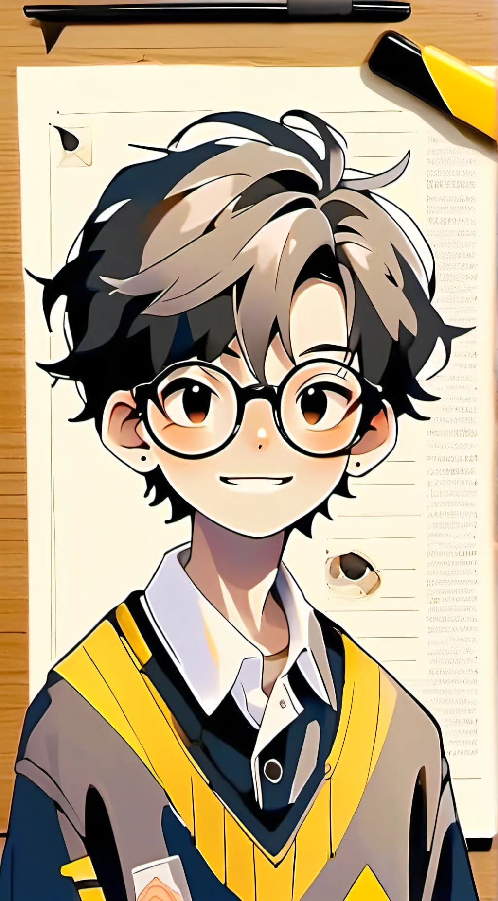 ai character: Ryken background