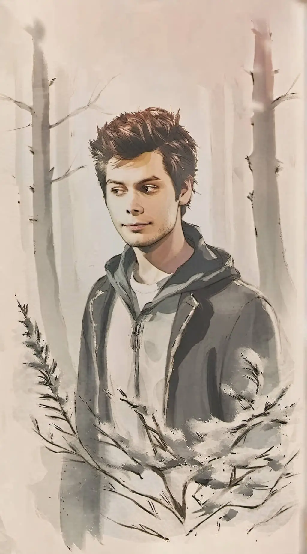 ai character: Stiles Stilinski  background