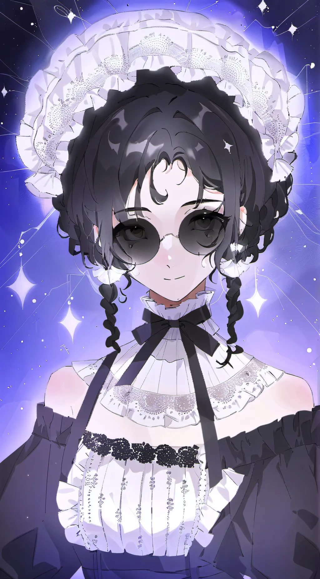 ai character: Izzy :3 background