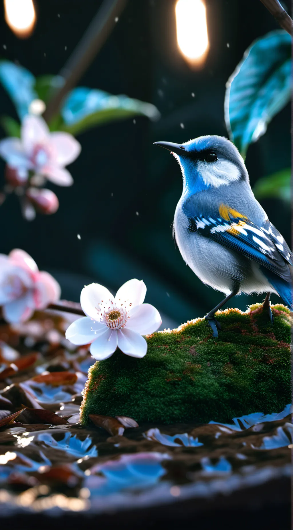 ai character: Life timer background