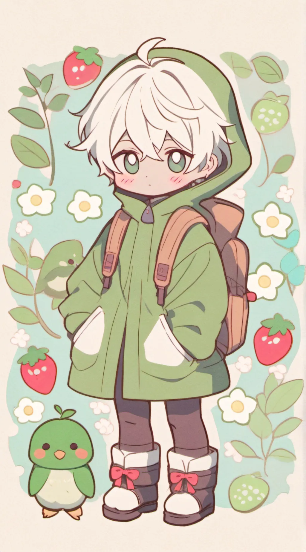 ai character: alen  background