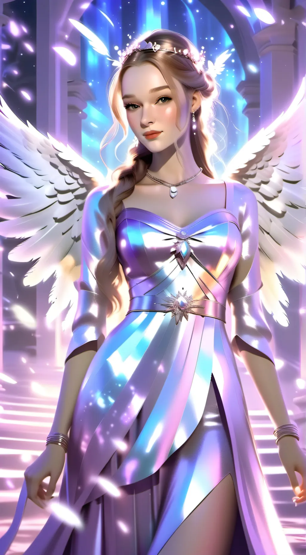 ai character: Angels background