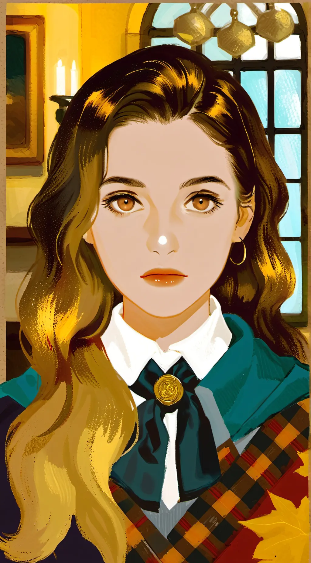 ai character: Katherine Westley  background