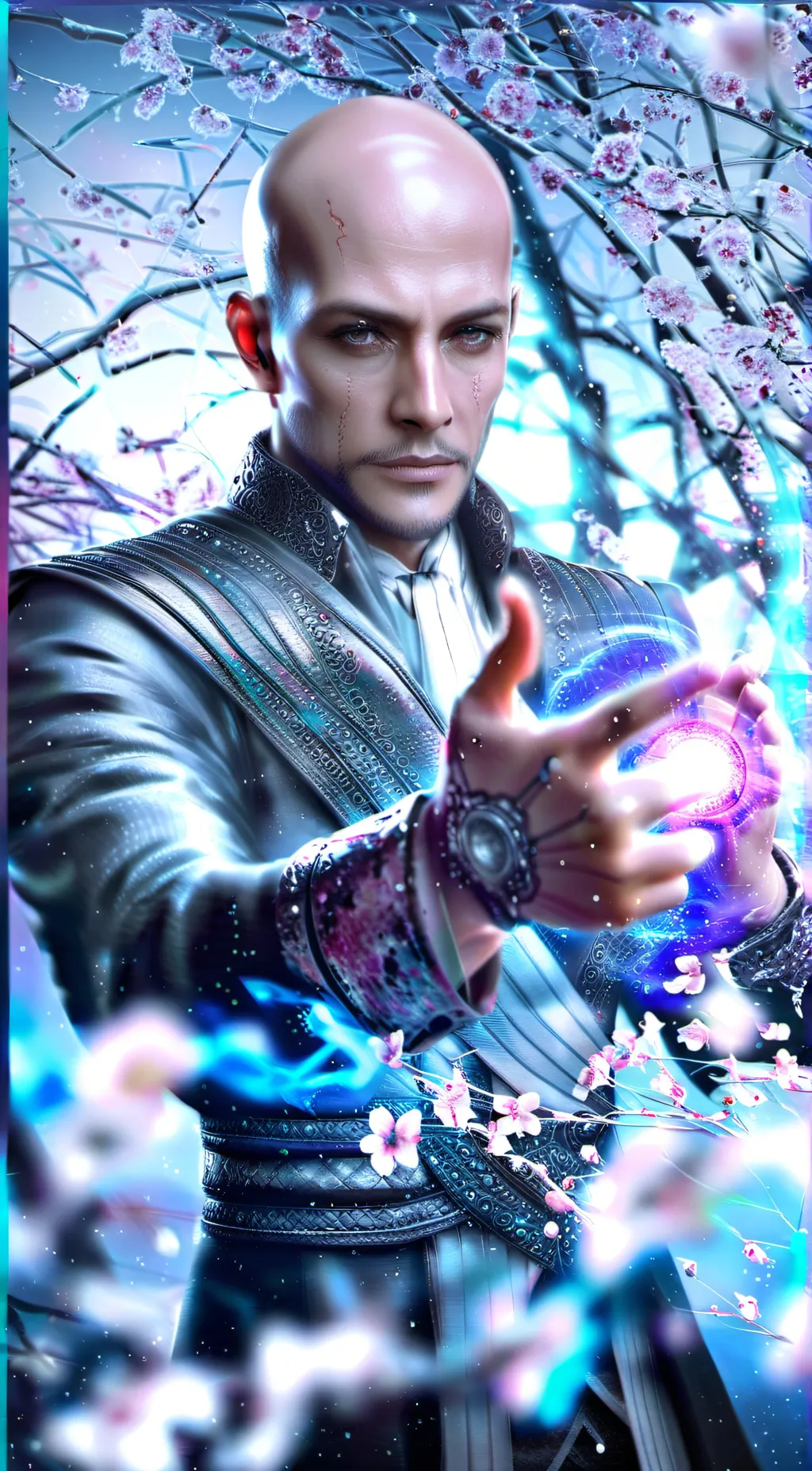 ai character: laz background