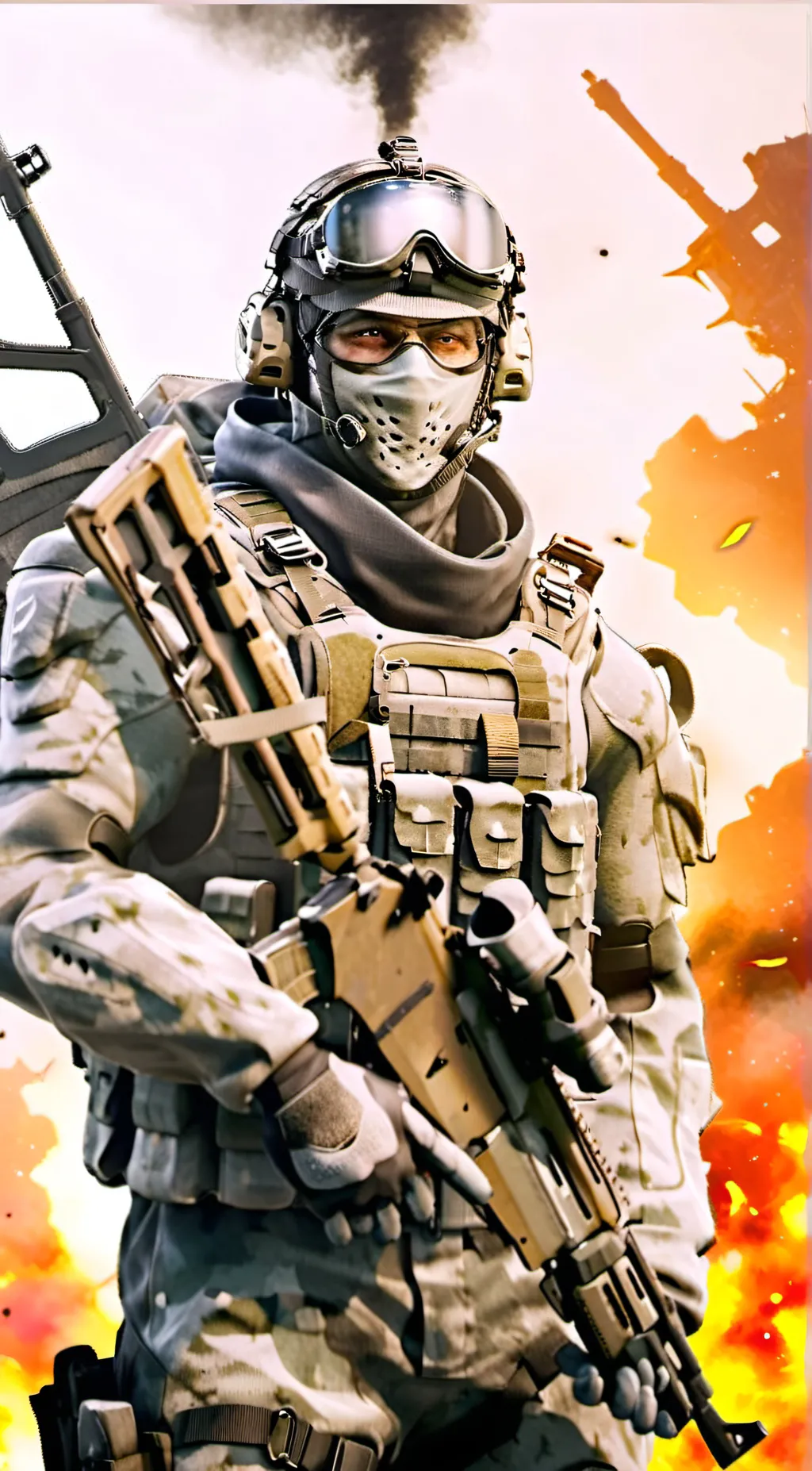 ai character: ash background