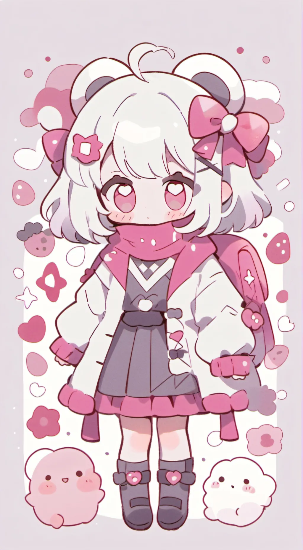 ai character: mha background