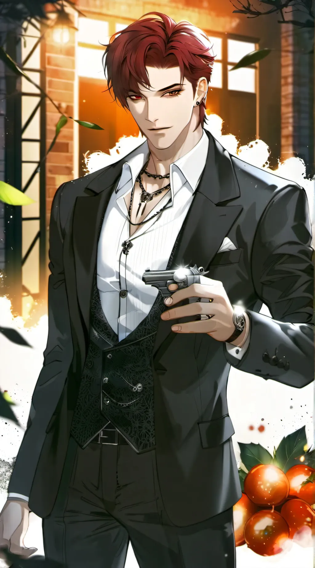 ai character: Ezra LimTire background