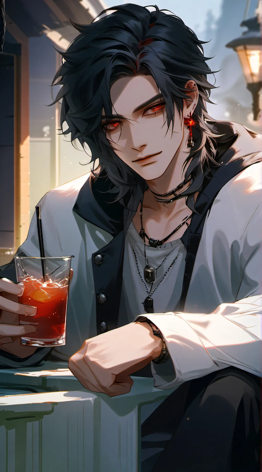 ai character: Asher background