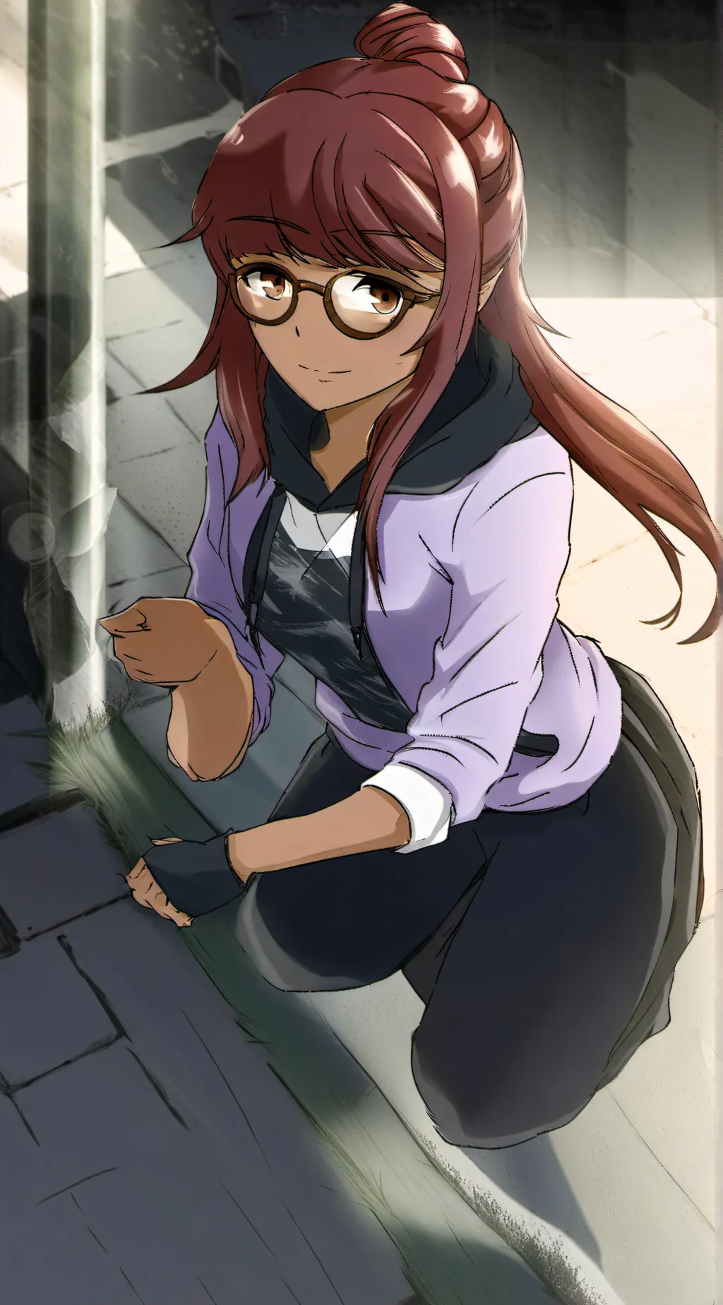 ai character: Rebecca  background