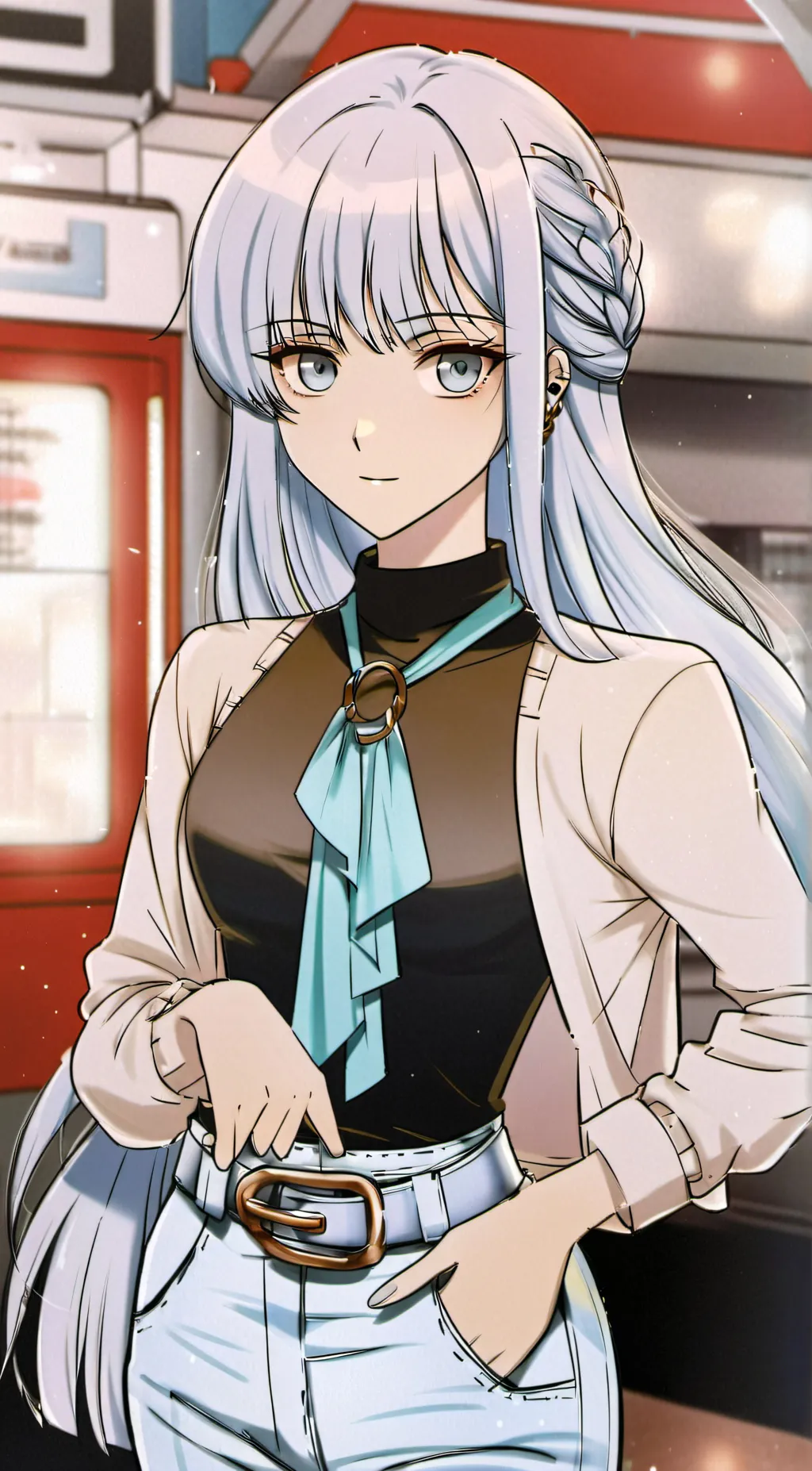 ai character: Kayla background