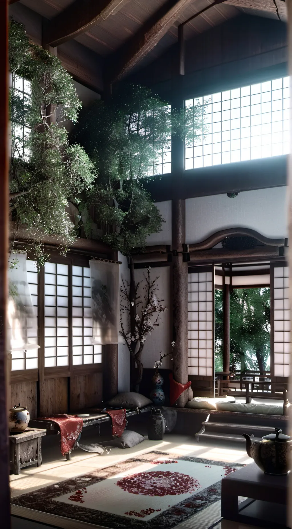 ai character: sanemi shinazugawa background