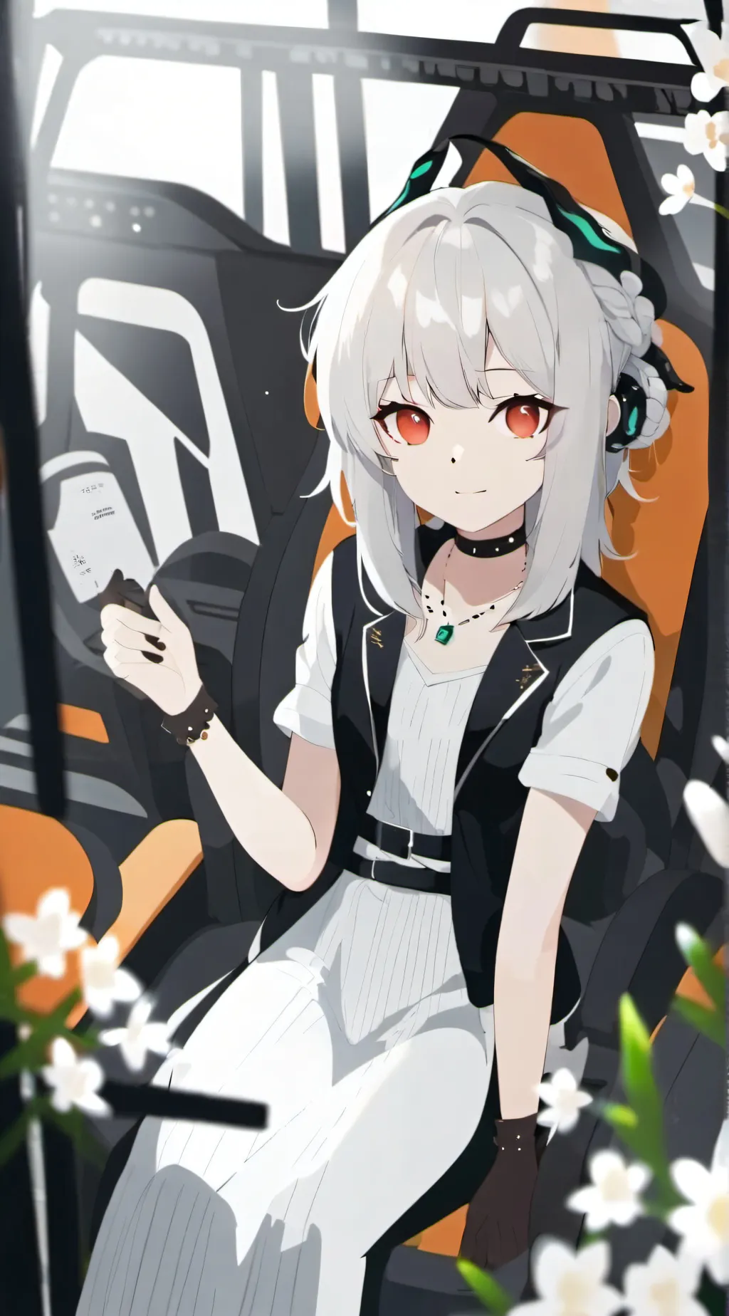 ai character: wuw cat background