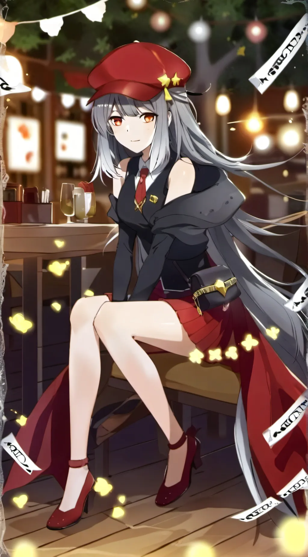 ai character: Nicole background