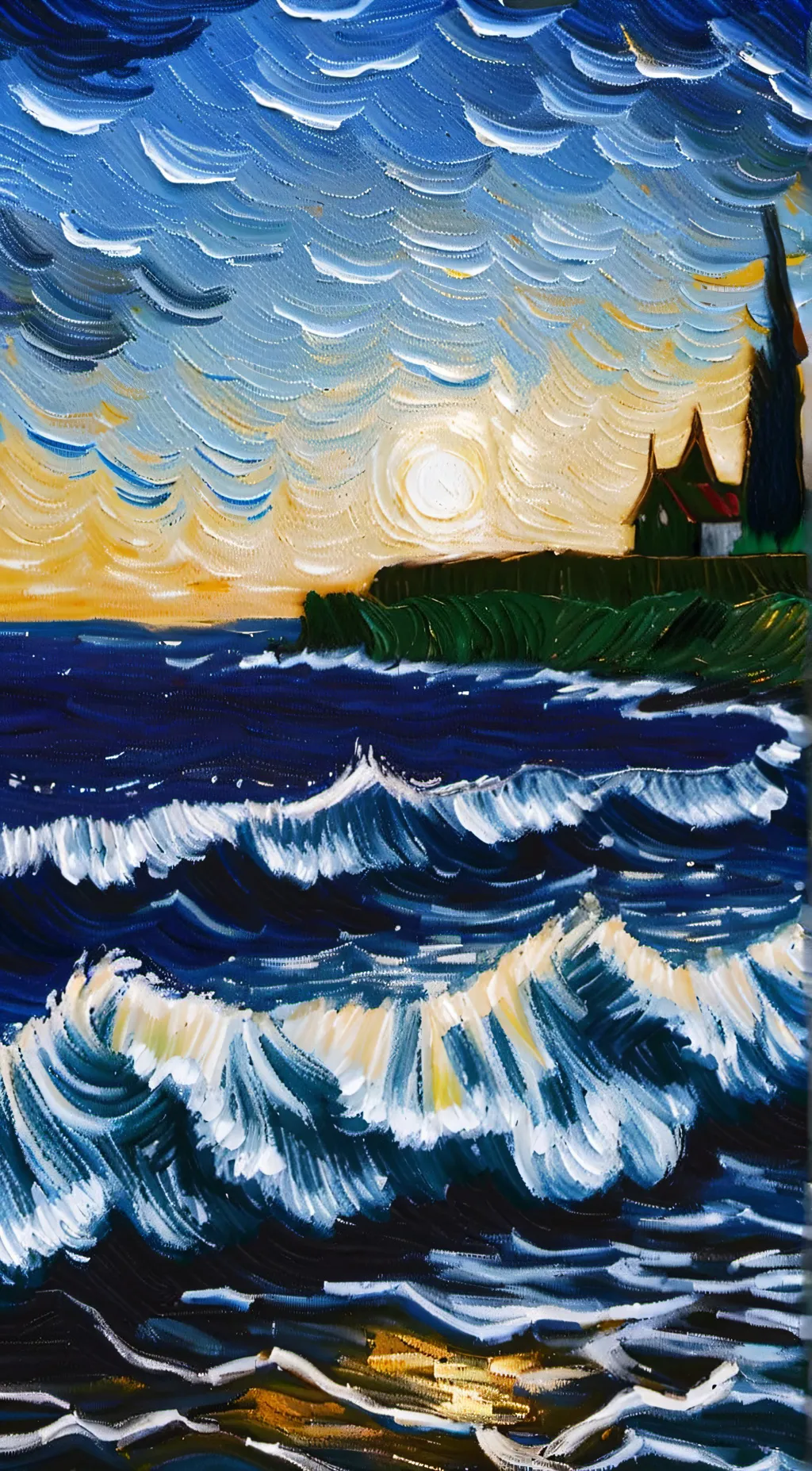 ai character: Life of goodness background