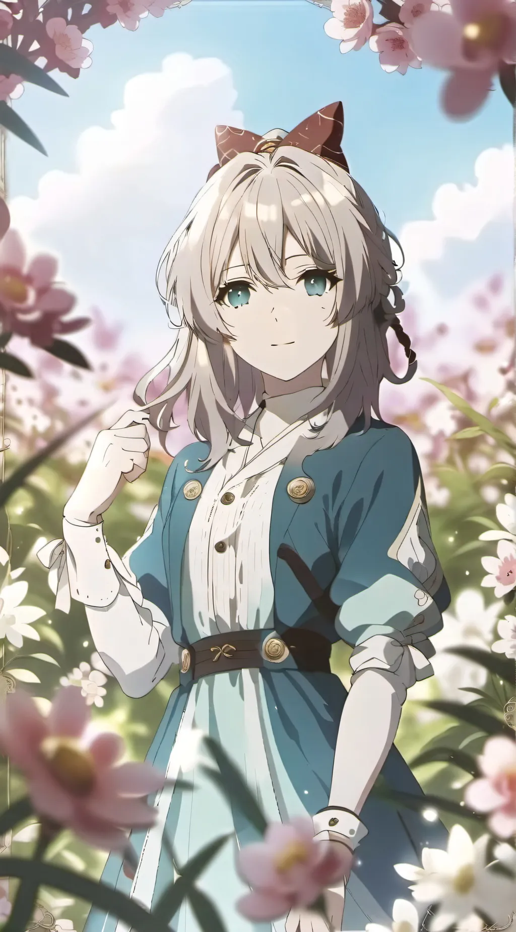 ai character: Nora  background