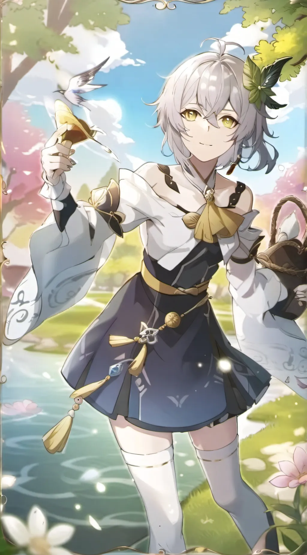 ai character: Genshin Kids background