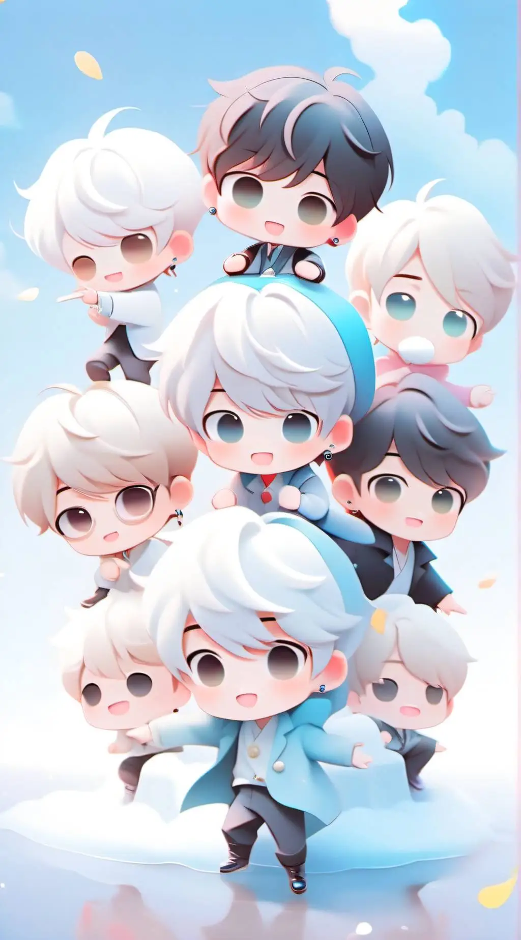 ai character: Bts background