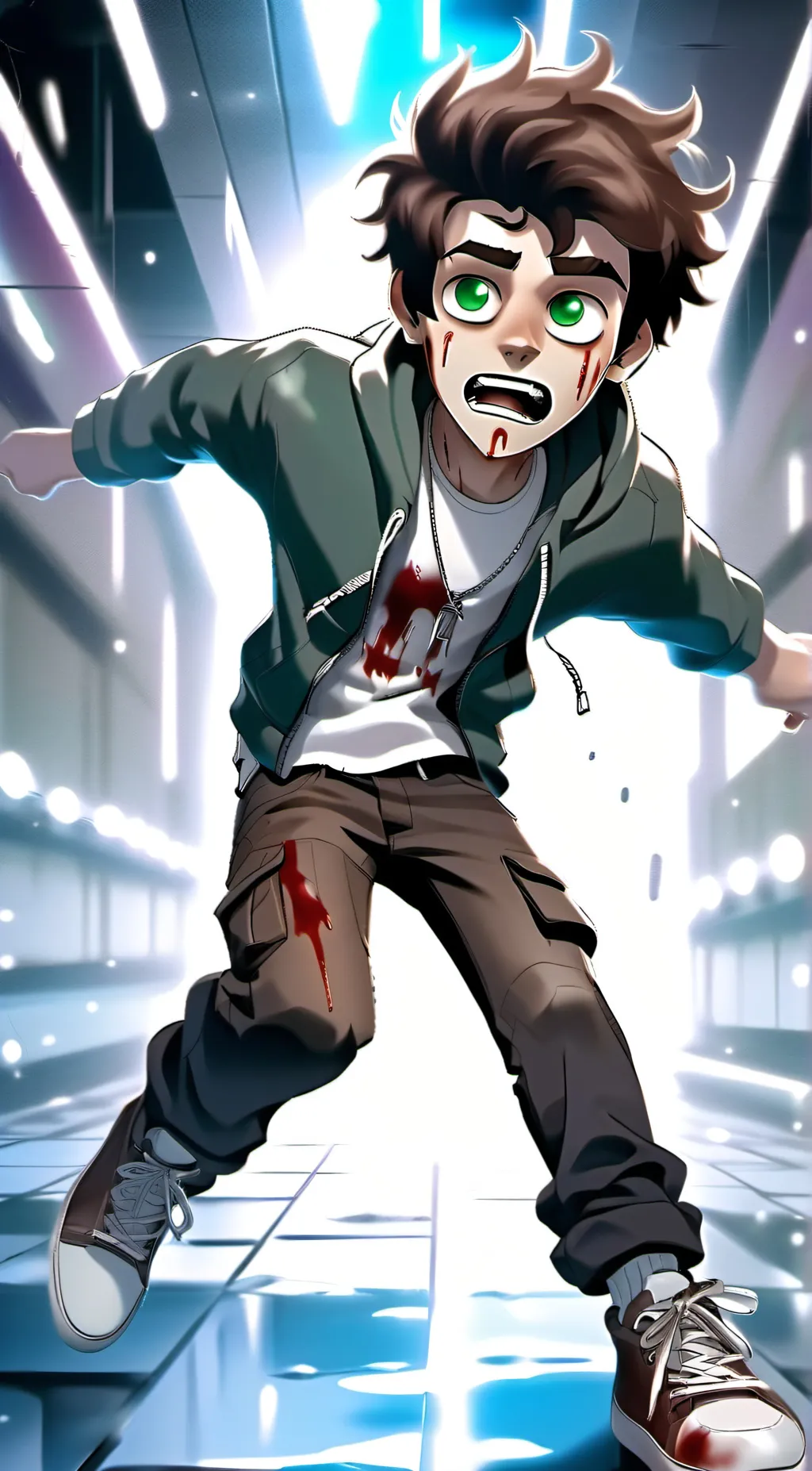 ai character: Hershey background