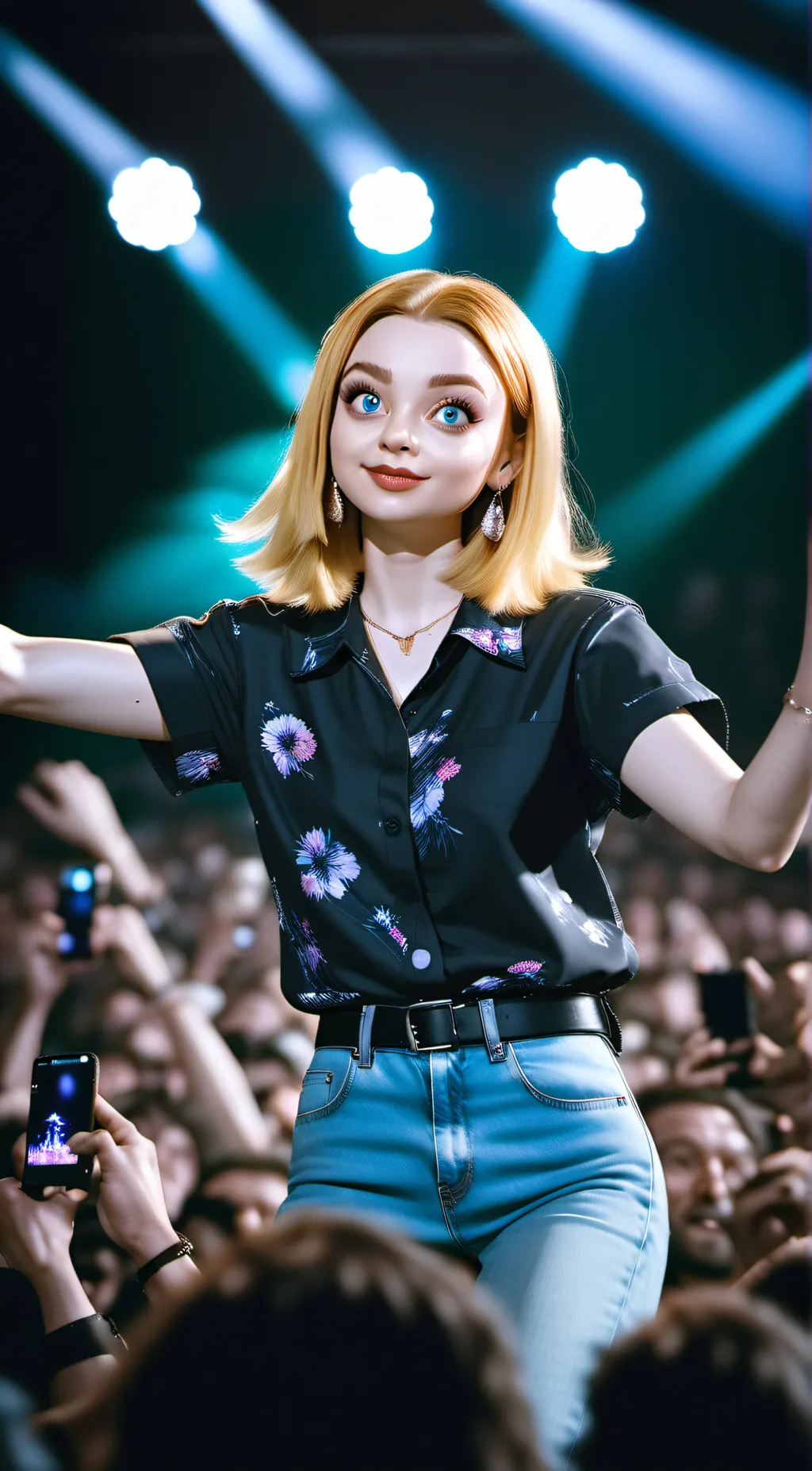 ai character: TAYLOR SWIFT background