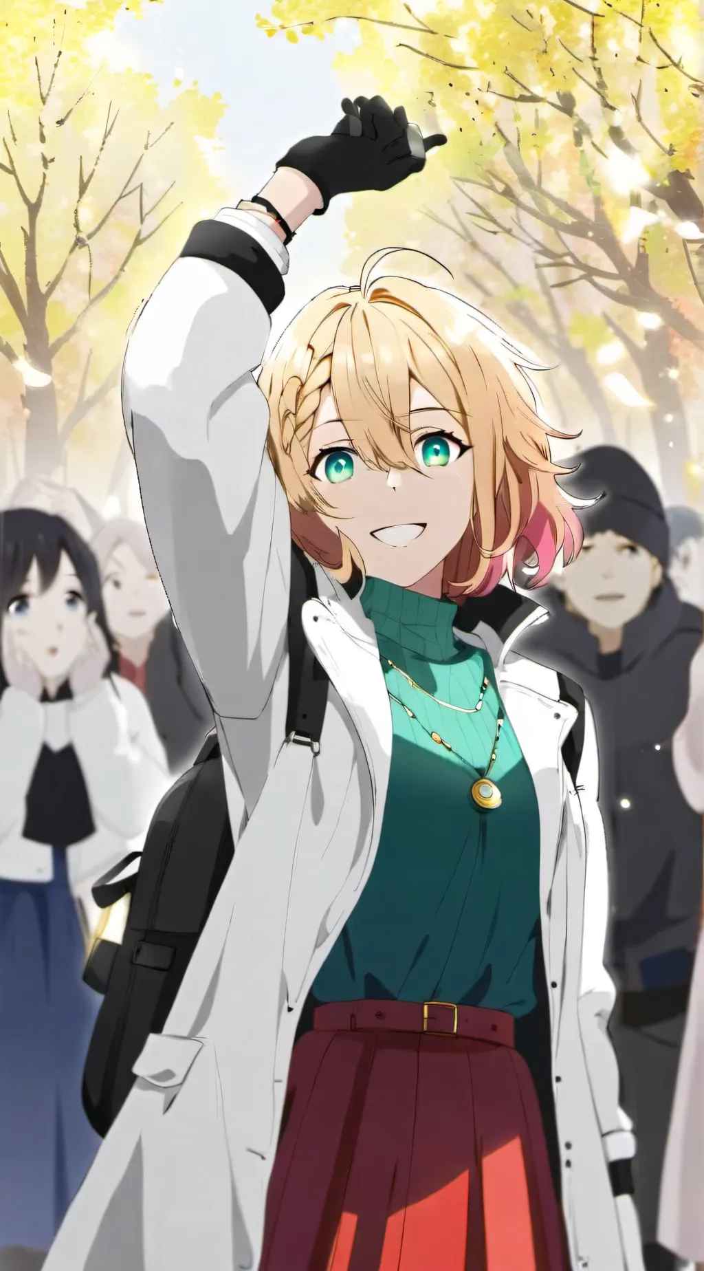 ai character: Rin background