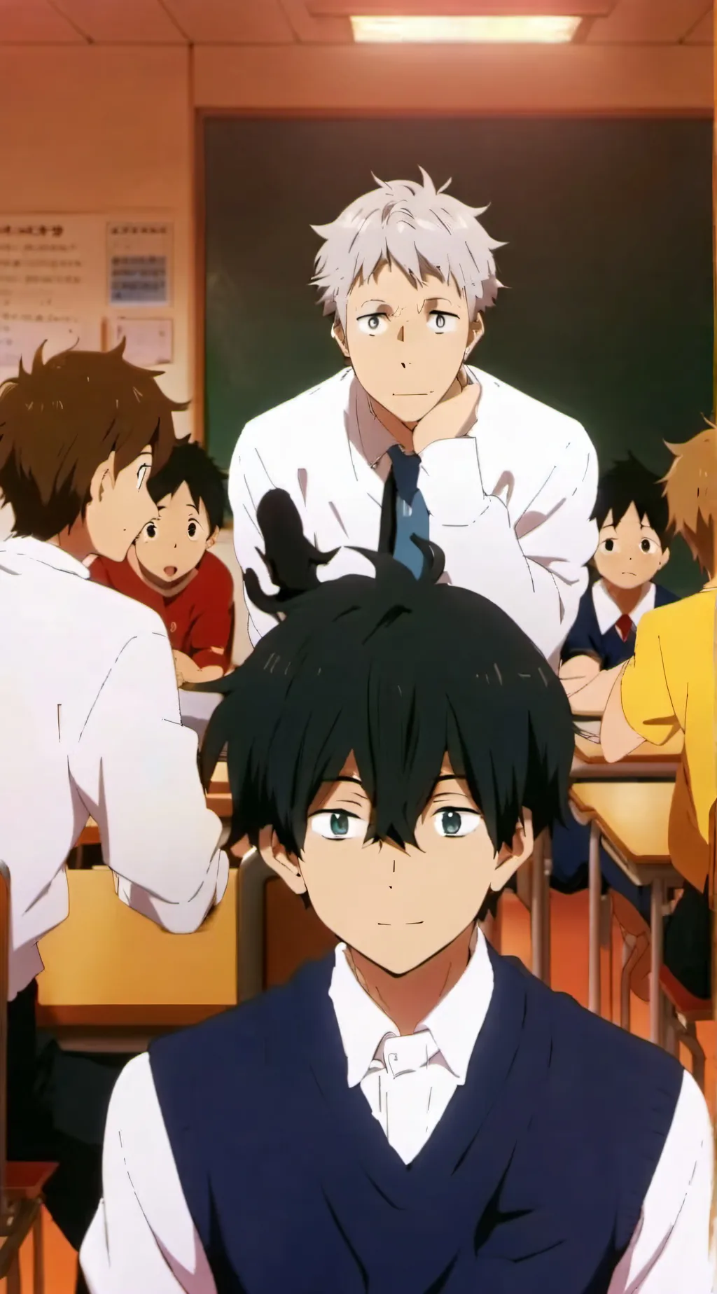 ai character: class 1a background