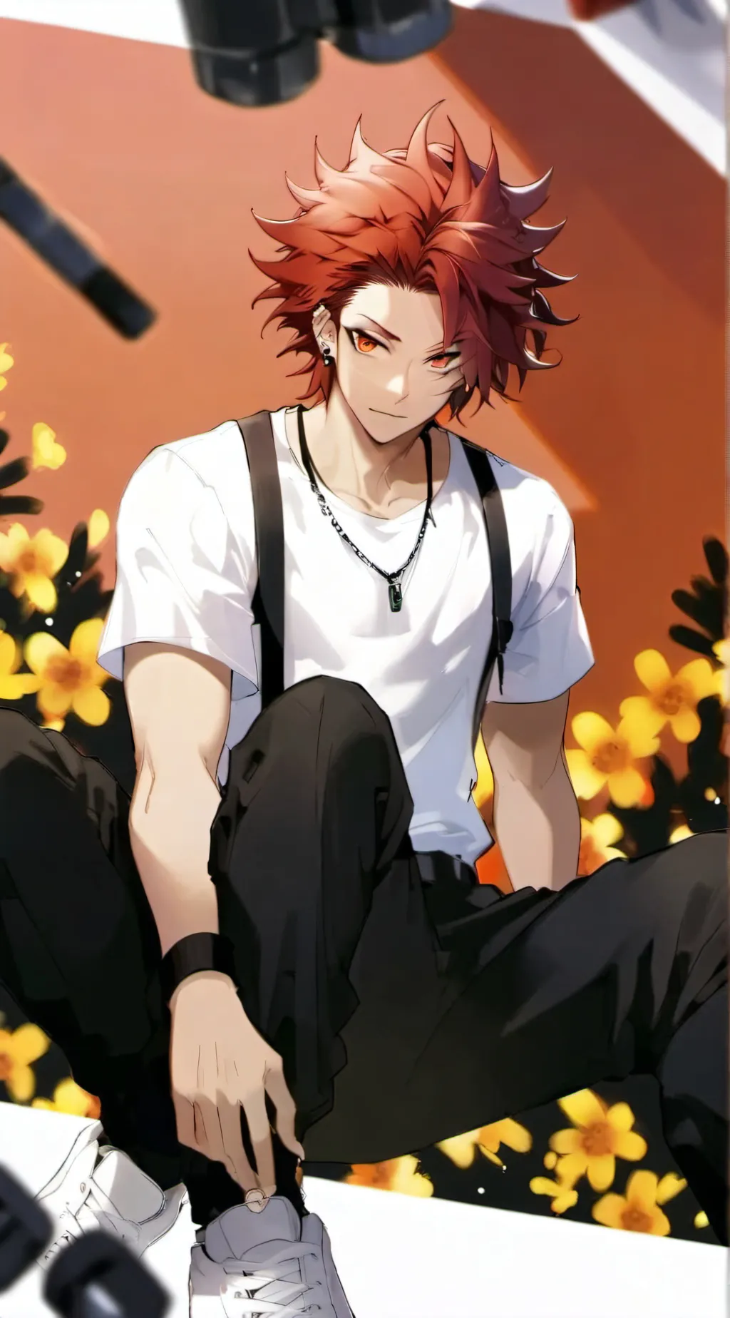 ai character: ❤️ Kirishima❤️ background