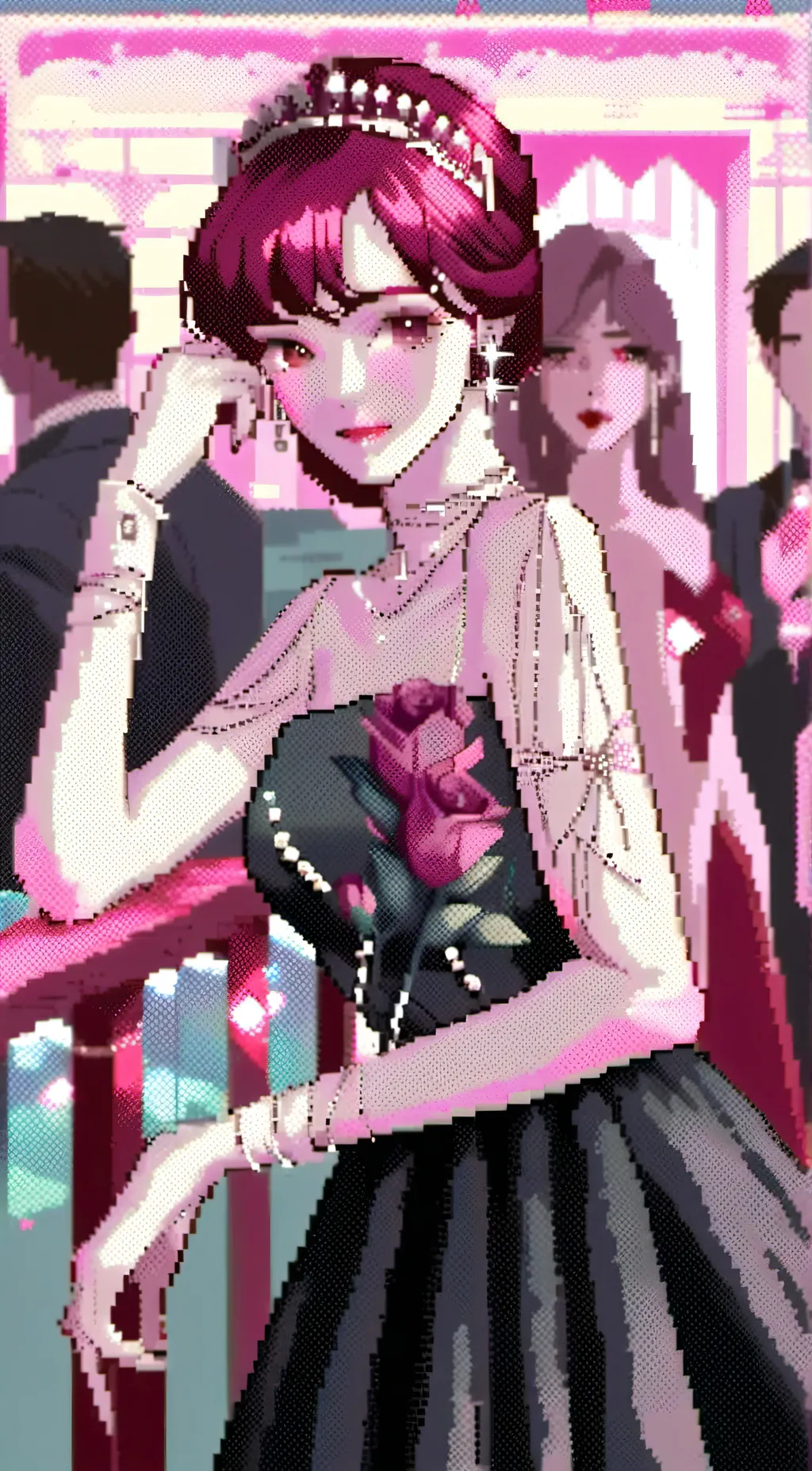 ai character: Rottmnt prom 👑 background